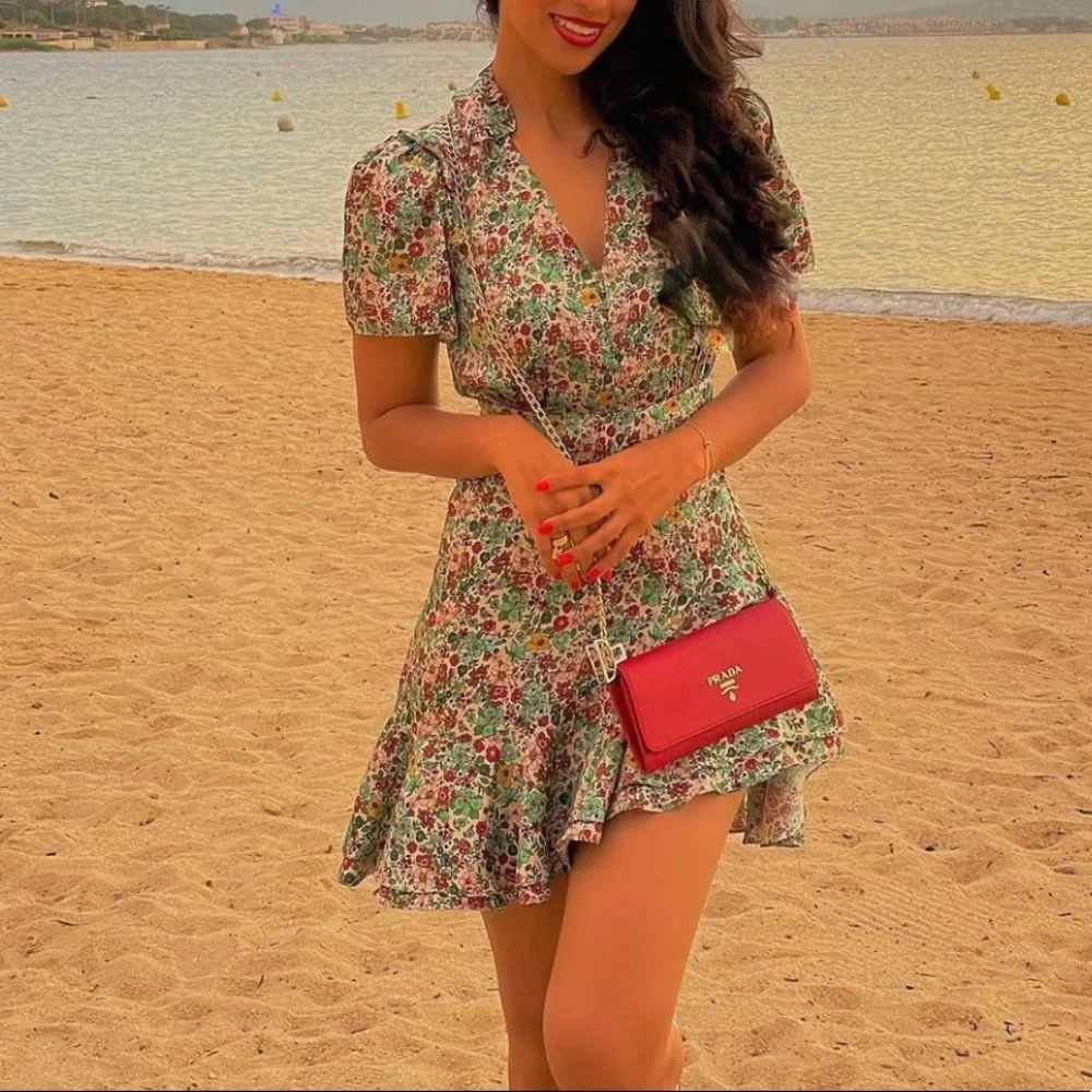 🌸 SANDRO 🌸Fee Floral Ruffle Dress SANDRO - Picture 9 of 16